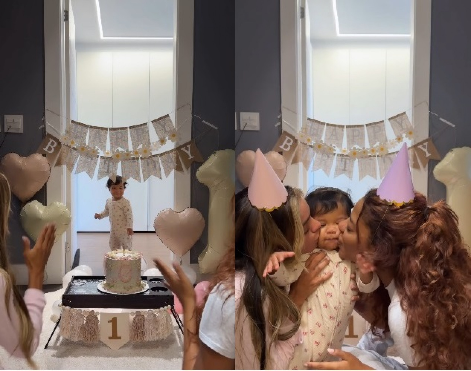 Brunna Gonçalves e Ludmilla celebram 1 ano da filha: 'Maior presente'