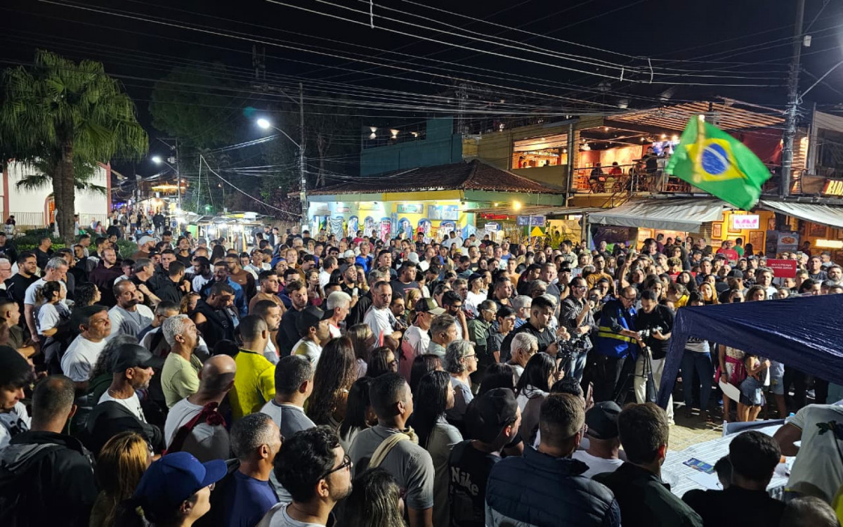 Audiência Pública com manifestação contra a taxa de turismo na Ilha Grande