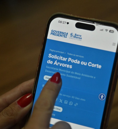 Prefeitura de Barra Mansa orienta sobre como solicitar serviço de forma gratuita e direto do celular