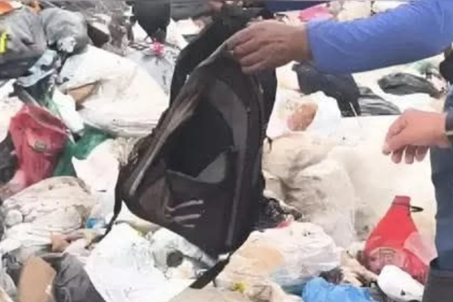 Recém-nascida morre após ser abandonada dentro de mochila em lixão no AM
