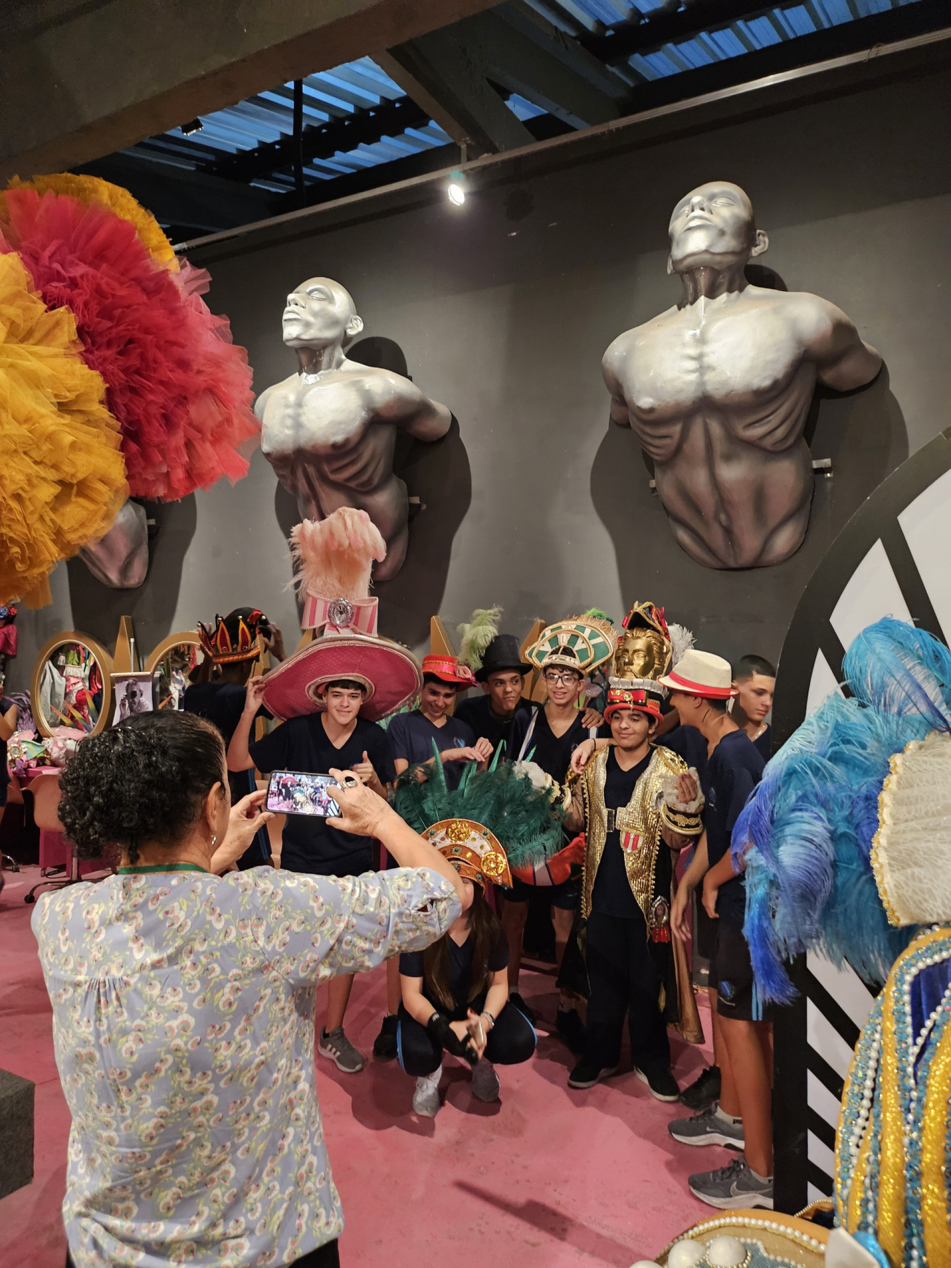 Alunos do Colégio Pedro II visitaram Museu do Samba
 - Divulgação