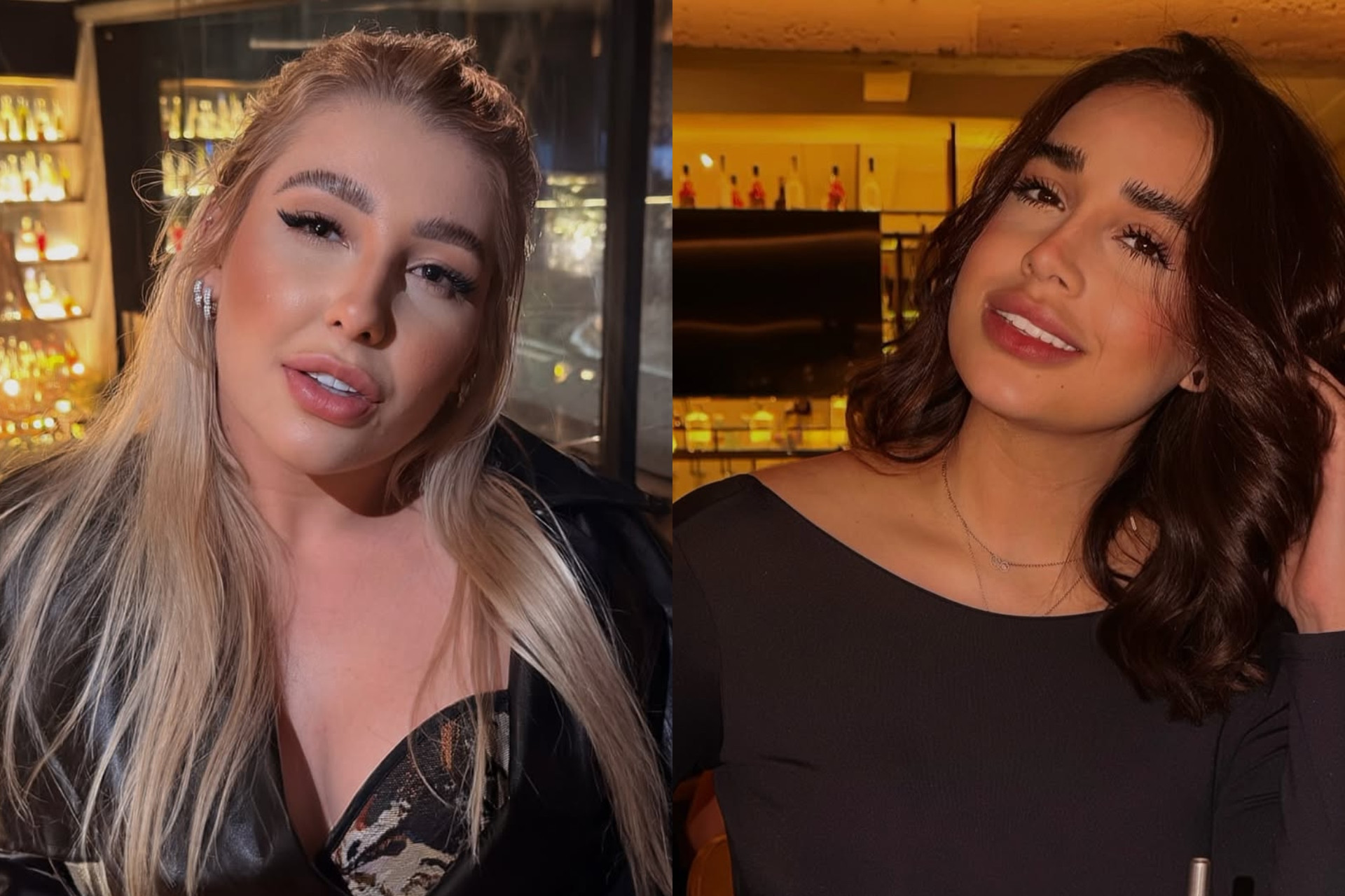 Jessica de Paula e Bruna Pinheiro, influenciadores apontadas como piv&ocirc; do t&eacute;rmino entre Virginia e Vini Jr - Reprodu&ccedil;&atilde;o / Instagram