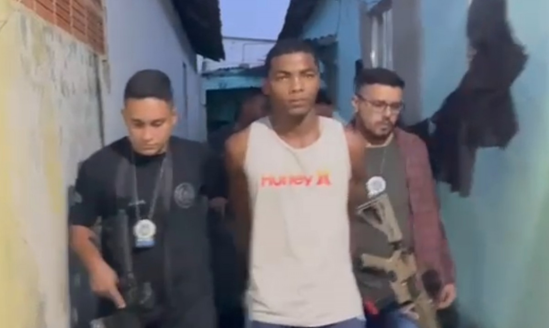 Marcius Felipe da Silva Mendes foi preso por agentes da 57ª DP (Nilópolis) - Reprodução