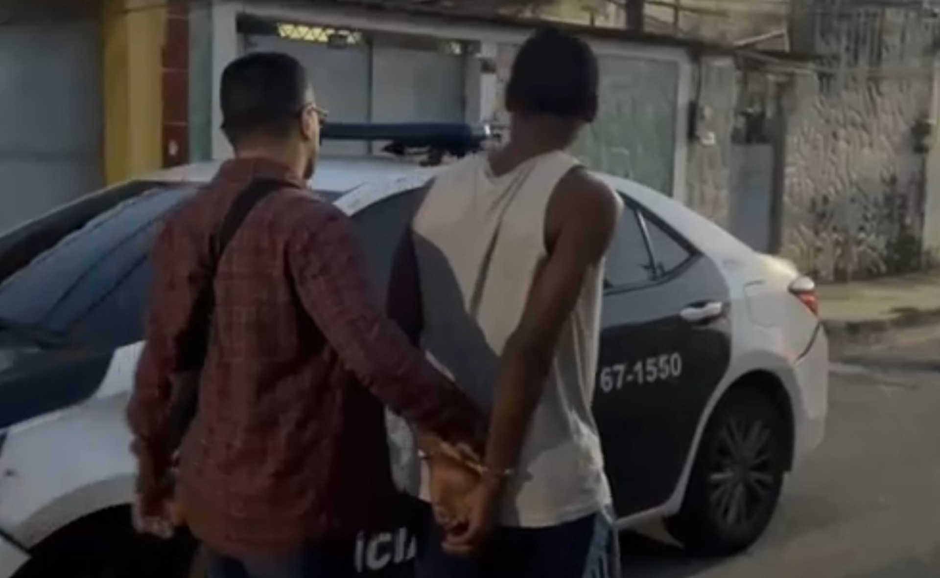 Marcius Felipe da Silva Mendes foi preso por agentes da 57ª DP (Nilópolis) - Reprodução