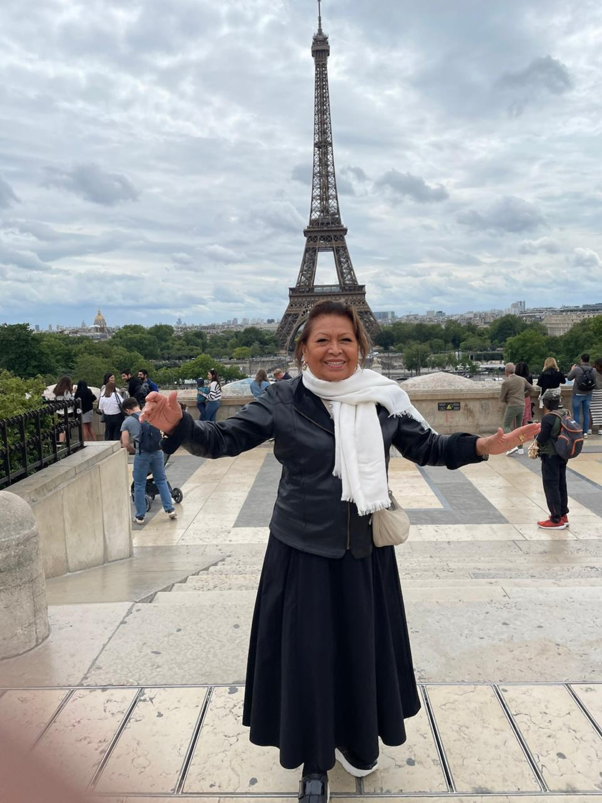 Rosa Bernhoeft, de 85 anos, em Paris - Arquivo pessoal