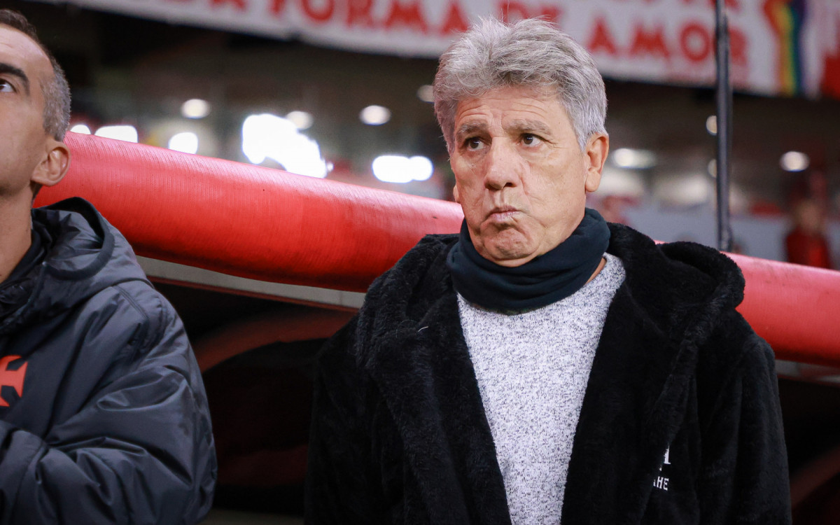 BRASILEIRO A 2026, INTERNACIONAL X VASCO - Renato Gaúcho técnico do Vasco durante partida contra o Internacional no estádio Beira-Rio pelo campeonato Brasileiro A 2026.