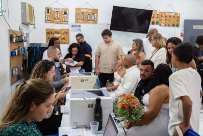Tribunal de Justiça promove casamentos de policiais penais no Complexo de Gericinó
