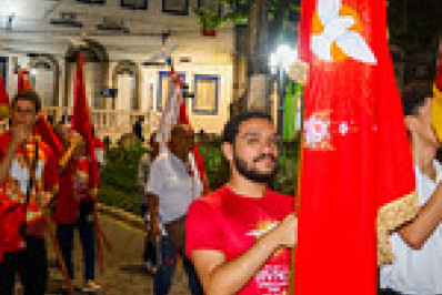 Procissão e novena abrem Festa do Divino 2026