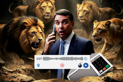 Flávio na cova dos leões