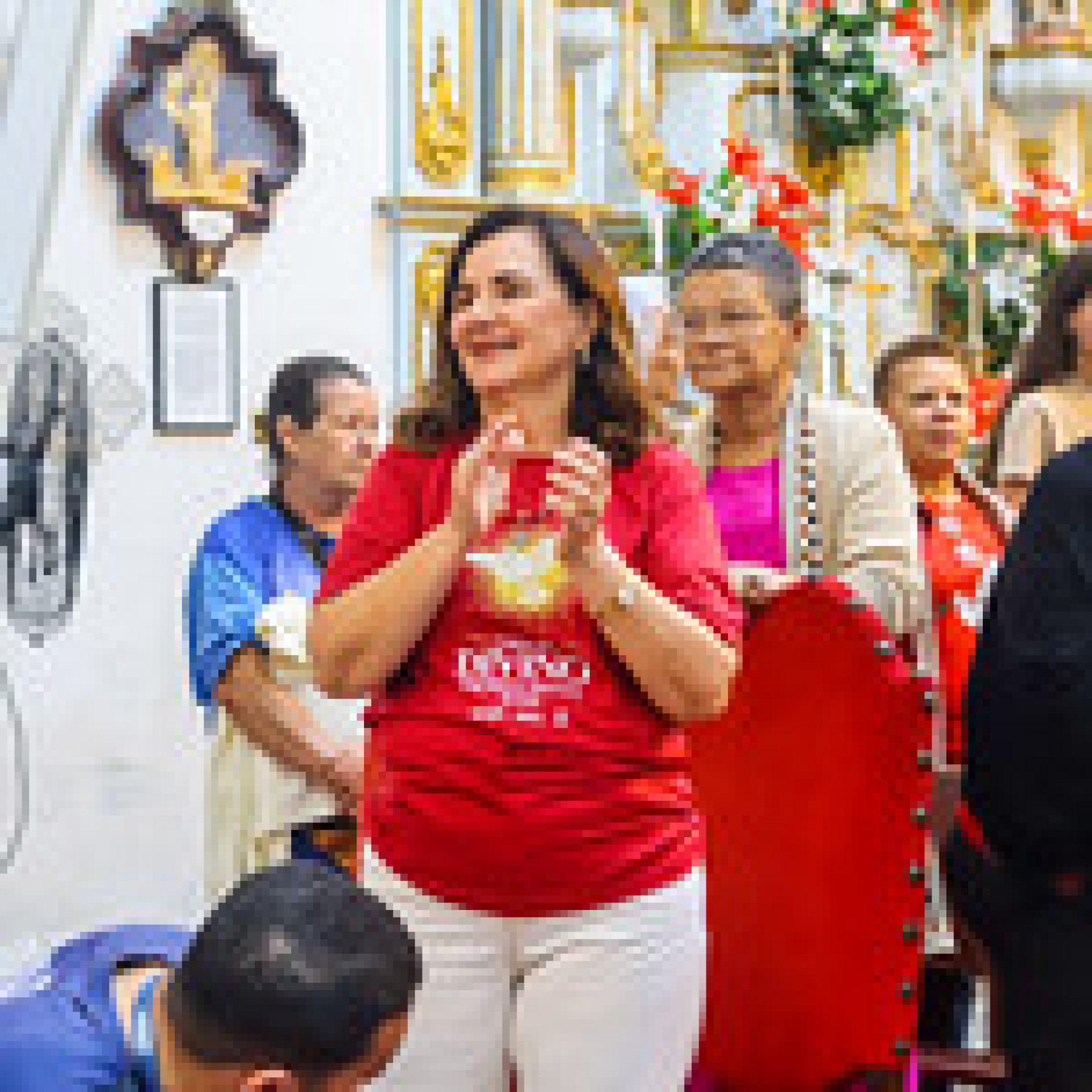 Beth Britto, primeira dama &eacute; festeira da Festa do Divino neste ano - Divulga&ccedil;&atilde;o/PMAR