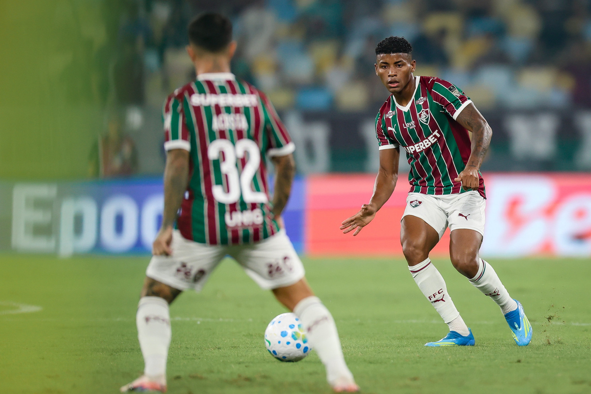 Hércules em ação pelo Fluminense, no Maracanã - Marcelo Gonçalves/Fluminense FC
