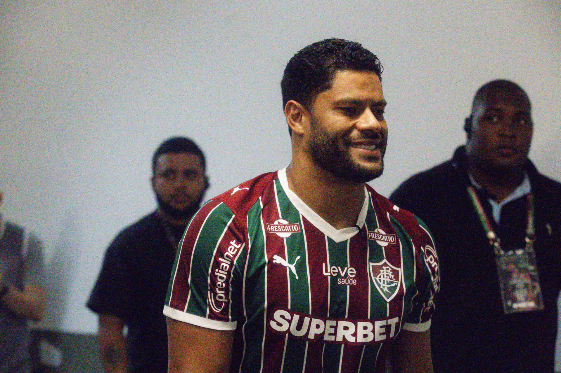 Hulk foi recebido com festa pela torcida do Fluminense no Maracanã
 - Lucas Merçon/Fluminense FC