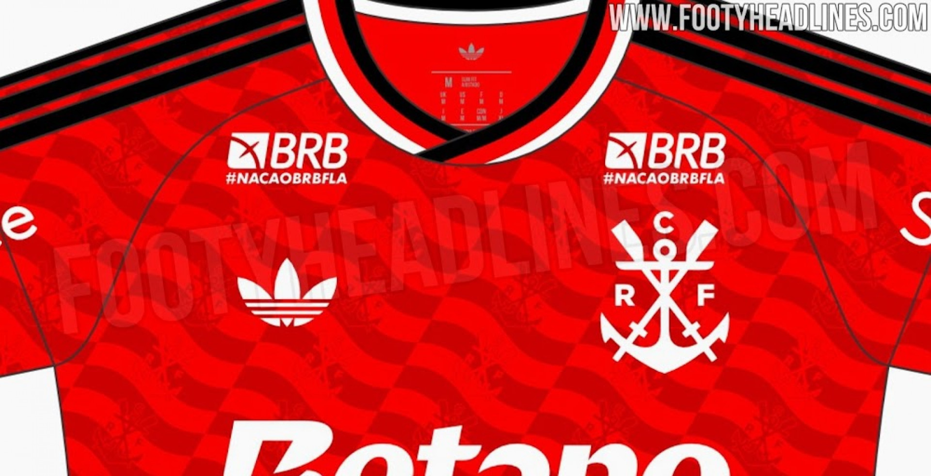Site vazou nova terceira camisa do Flamengo - Divulgação/Footy Headlines