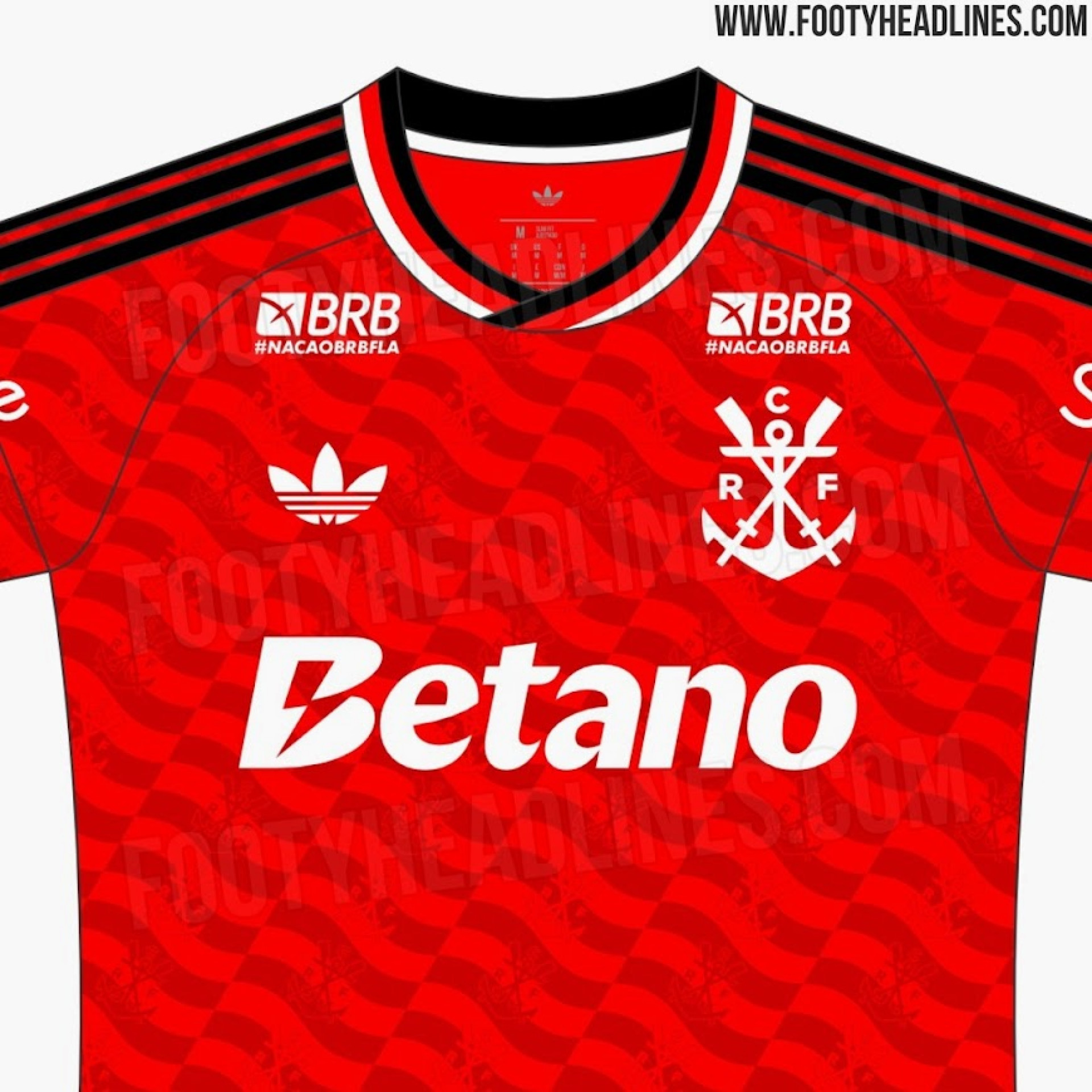 Site vazou nova terceira camisa do Flamengo - Divulgação/Footy Headlines