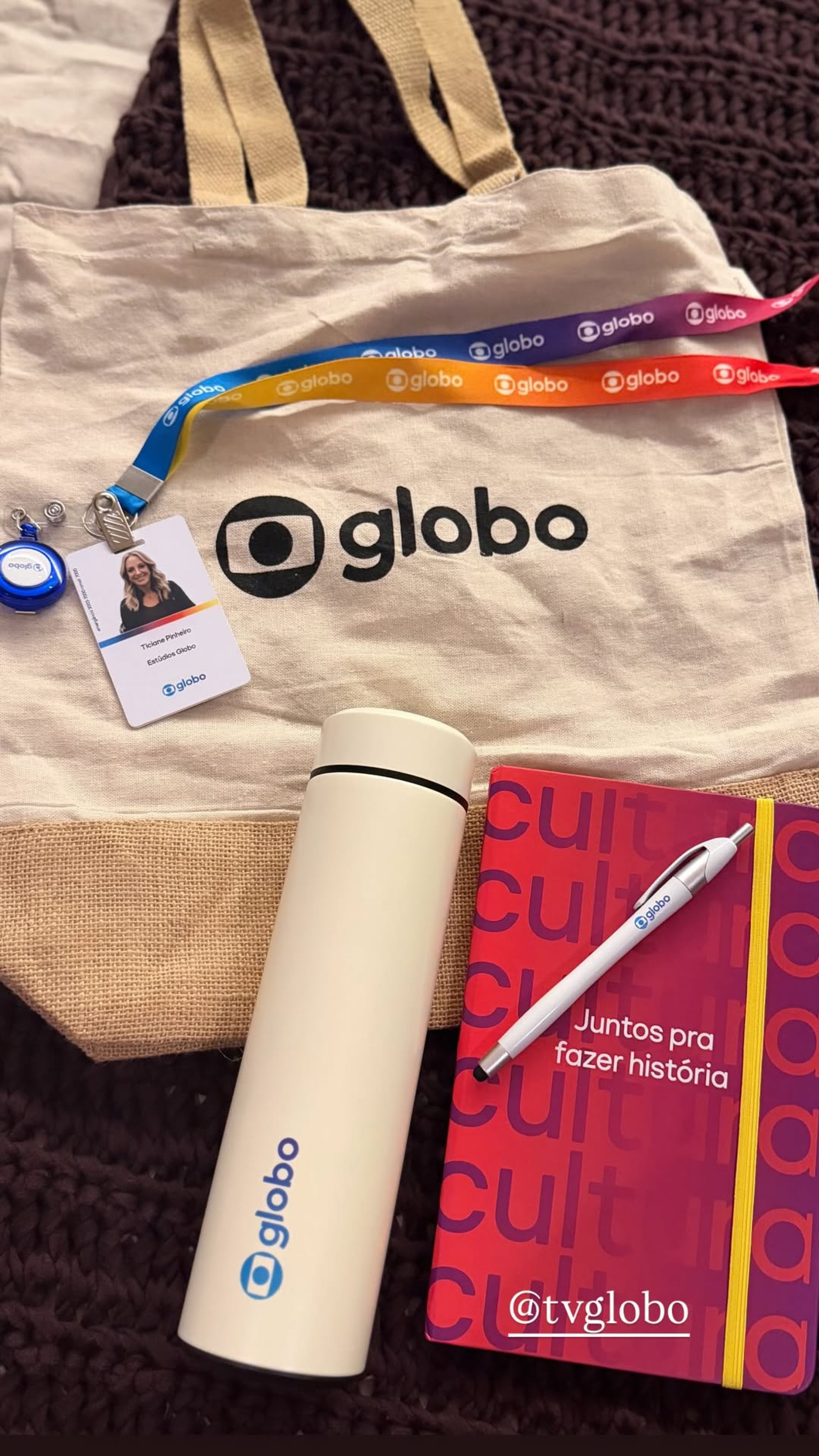 Ticiane Pinheiro ganhou presentes após ser contratada pela Globo - Reprodução/Instagram 