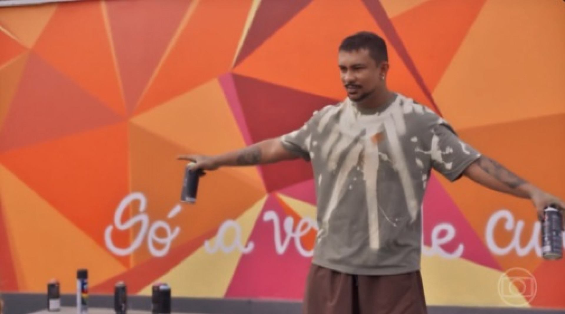 Bagdá vira membro da Fundação Três Graças após tempo na cadeia  - Reprodução de Vídeo/ Globo