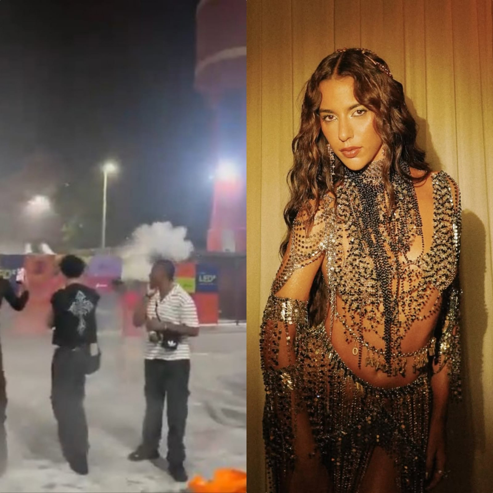 Festival LED, com show gratuito de Marina Sena, é marcado por confusão - Reprodução / X