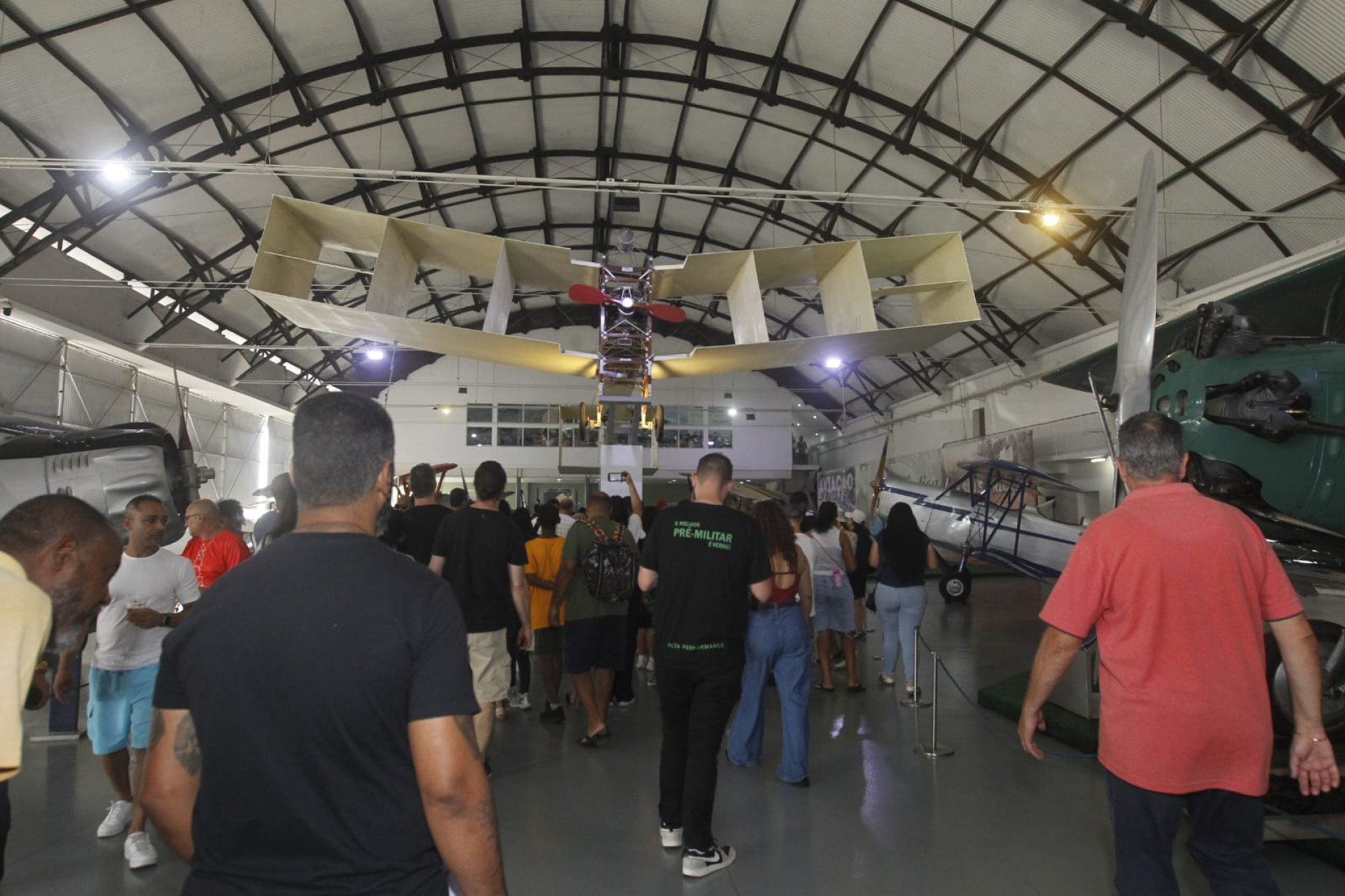 Programação contou com mostras de equipamentos militares antigos e atividades para todas as idades - Reginaldo Pimenta/Agência O Dia