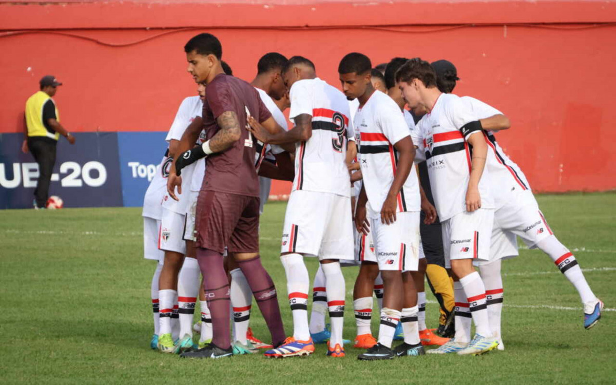 S&atilde;o Paulo busca empate contra o Am&eacute;rica-MG pelo Brasileir&atilde;o Sub-20
