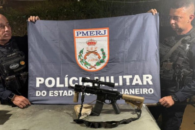 Polícia Militar captura foragido e apreende fuzil em Anchieta