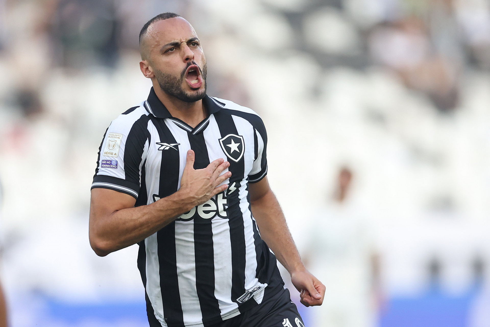 Arthur Cabral foi o destaque do Botafogo contra o Corinthians - Vitor Silva / Botafogo