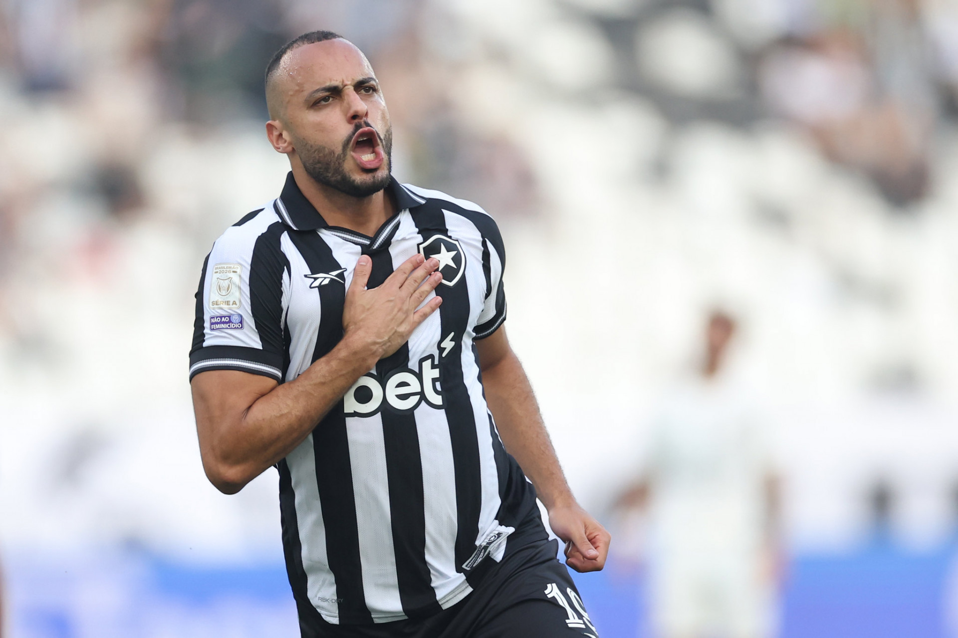 Arthur Cabral foi o destaque do Botafogo contra o Corinthians - Vitor Silva / Botafogo