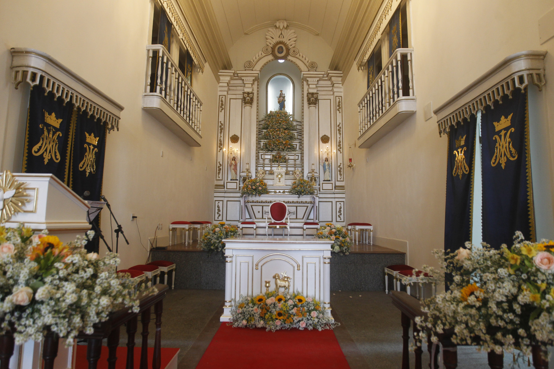 S&iacute;mbolo de f&eacute; e mem&oacute;ria, Santu&aacute;rio Nossa Senhora d&rsquo;Ajuda renasce ap&oacute;s restaura&ccedil;&atilde;o
 - Reginaldo Pimenta/Ag&ecirc;ncia O Dia