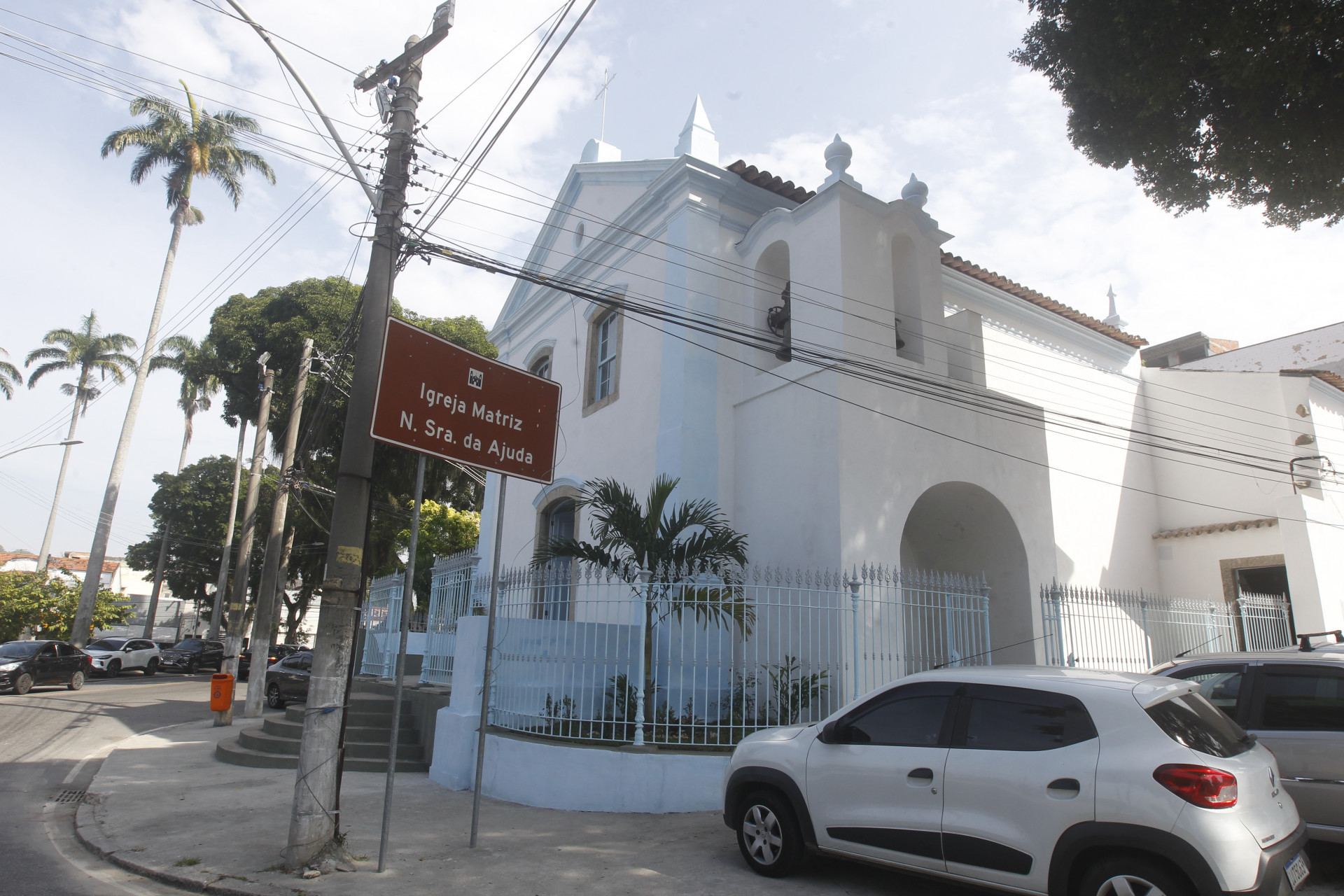 Patrim&ocirc;nio de 315 anos, Santu&aacute;rio Nossa Senhora d&rsquo;Ajuda reabre e emociona fi&eacute;is na Ilha do Governador
 - Reginaldo Pimenta/Ag&ecirc;ncia O Dia