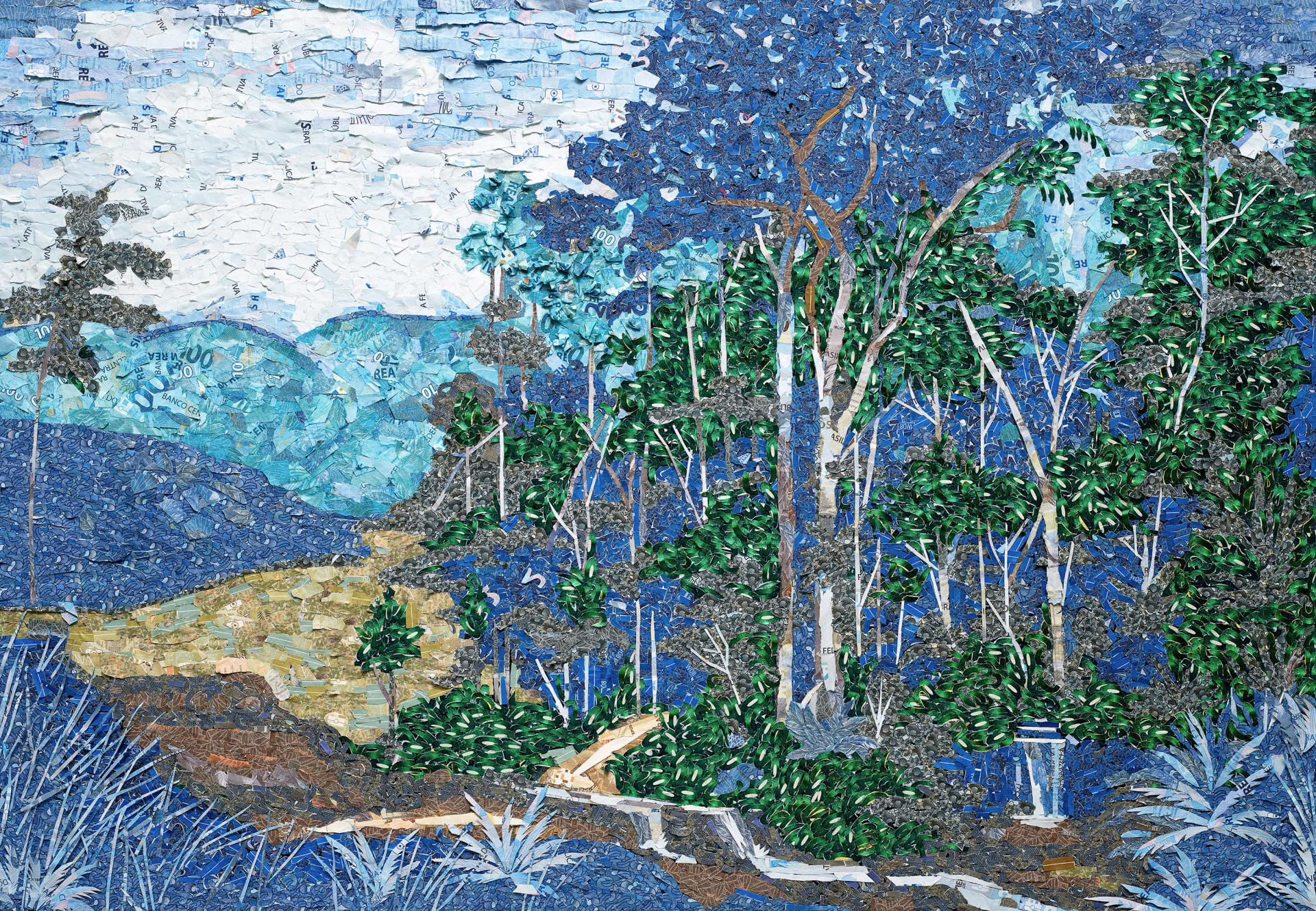 Obra do artista Vik Muniz - Divulgação