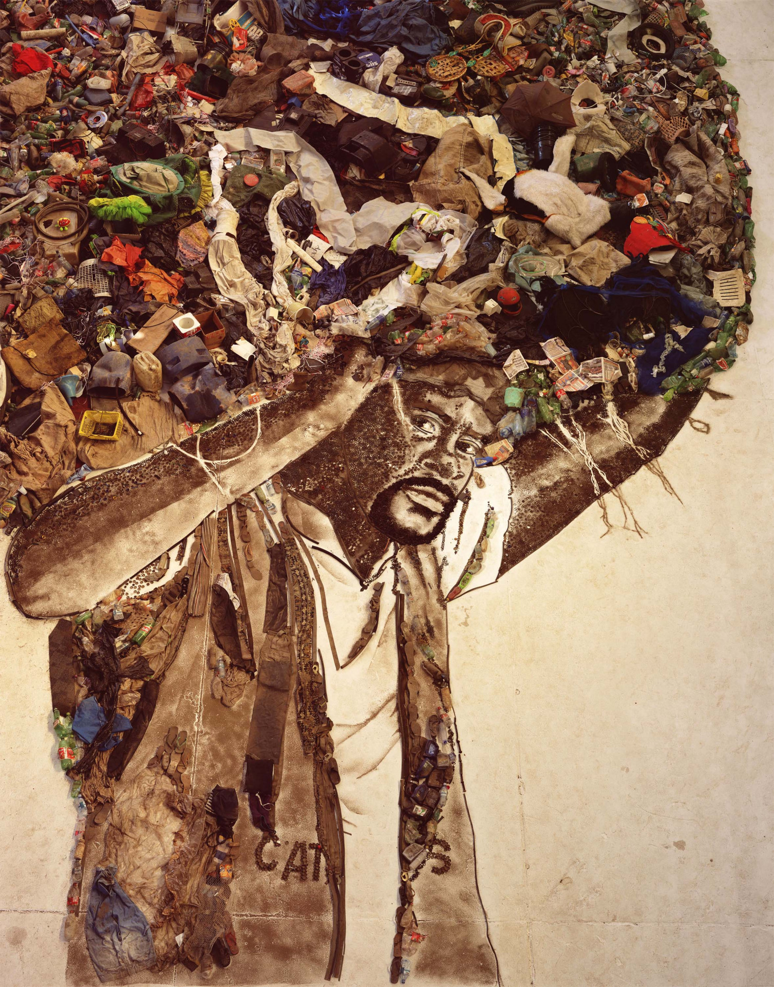 Exposi&ccedil;&atilde;o 'Vik Muniz - A Olho Nu Vik' re&uacute;ne mais de 220 trabalhos do artista - Divulga&ccedil;&atilde;o