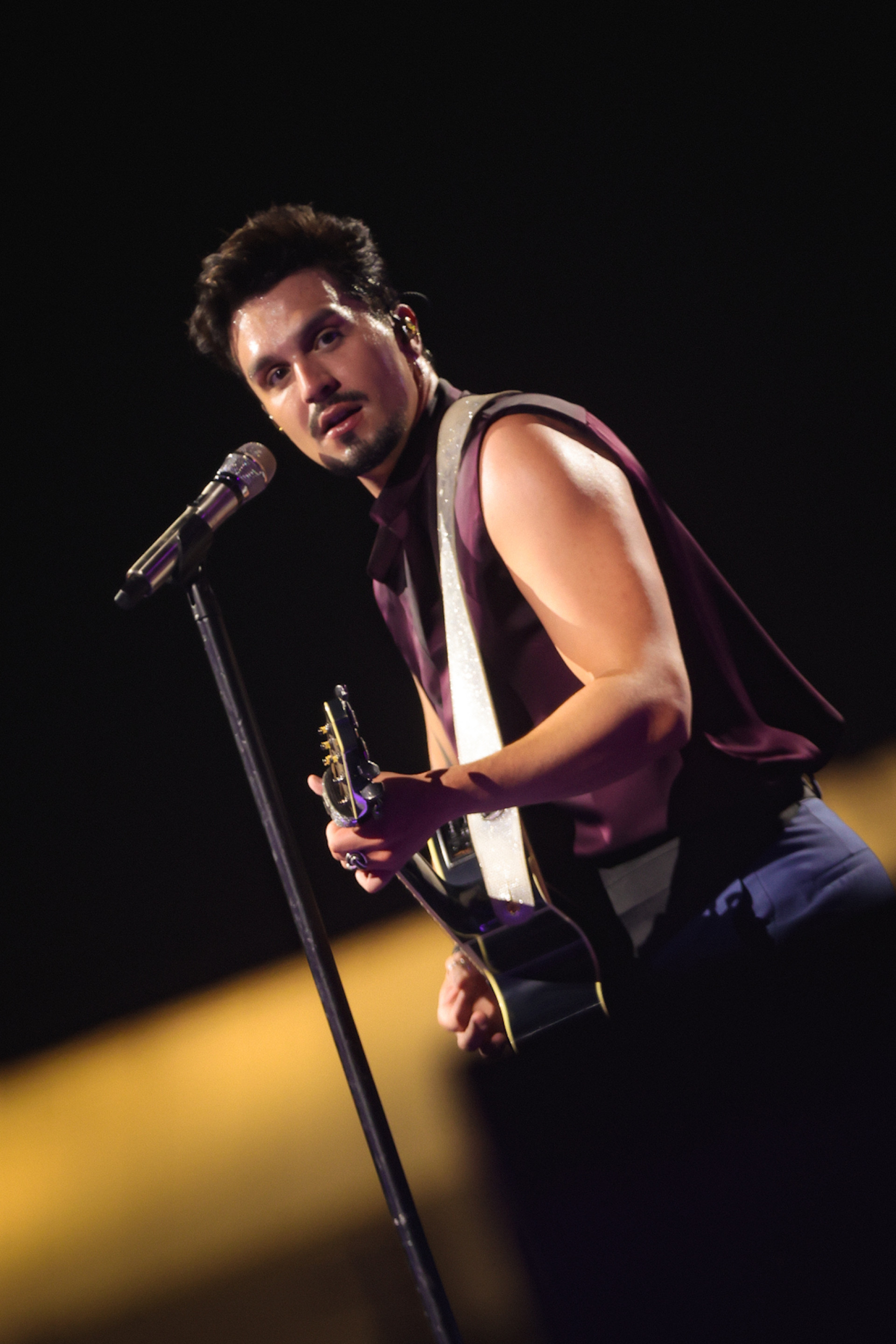 Luan Santana em apresentação da turnê 'Registro Histórico' no Parque Olímpico - Victor Chapetta/BrazilNews