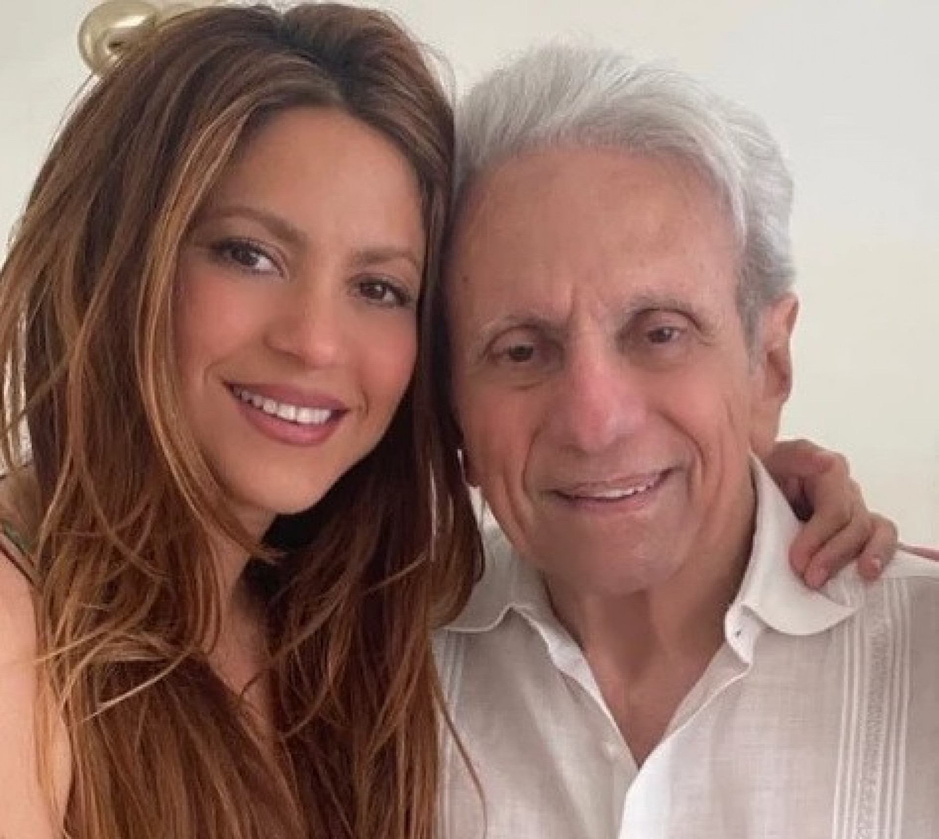 Pai de Shakira sofreu AVC antes de megashow da cantora em Copacabana - Reprodução/Instagram