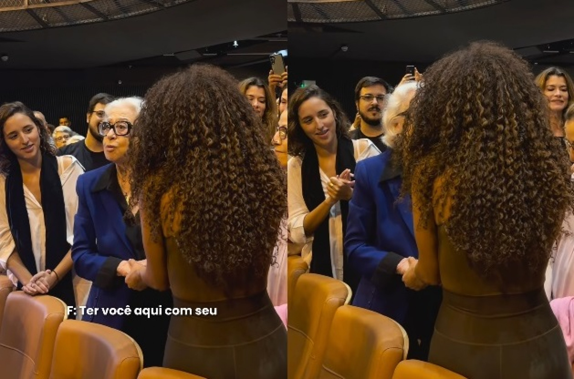 Taís Araujo recebeu elogios de Fernanda Montenegro na peça 'Mudando de Pele' - Reprodução/Instagram