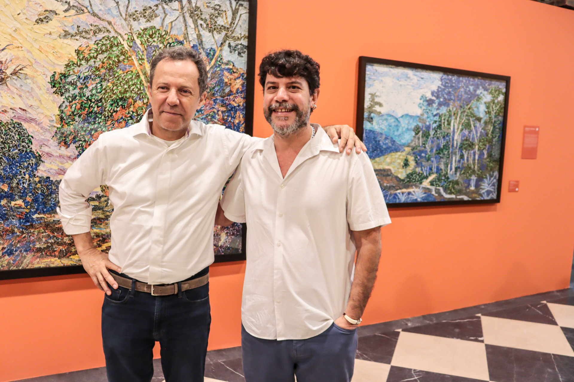 Vik Muniz e Daniel Rangel - Divulgação / Ytallo Barreto