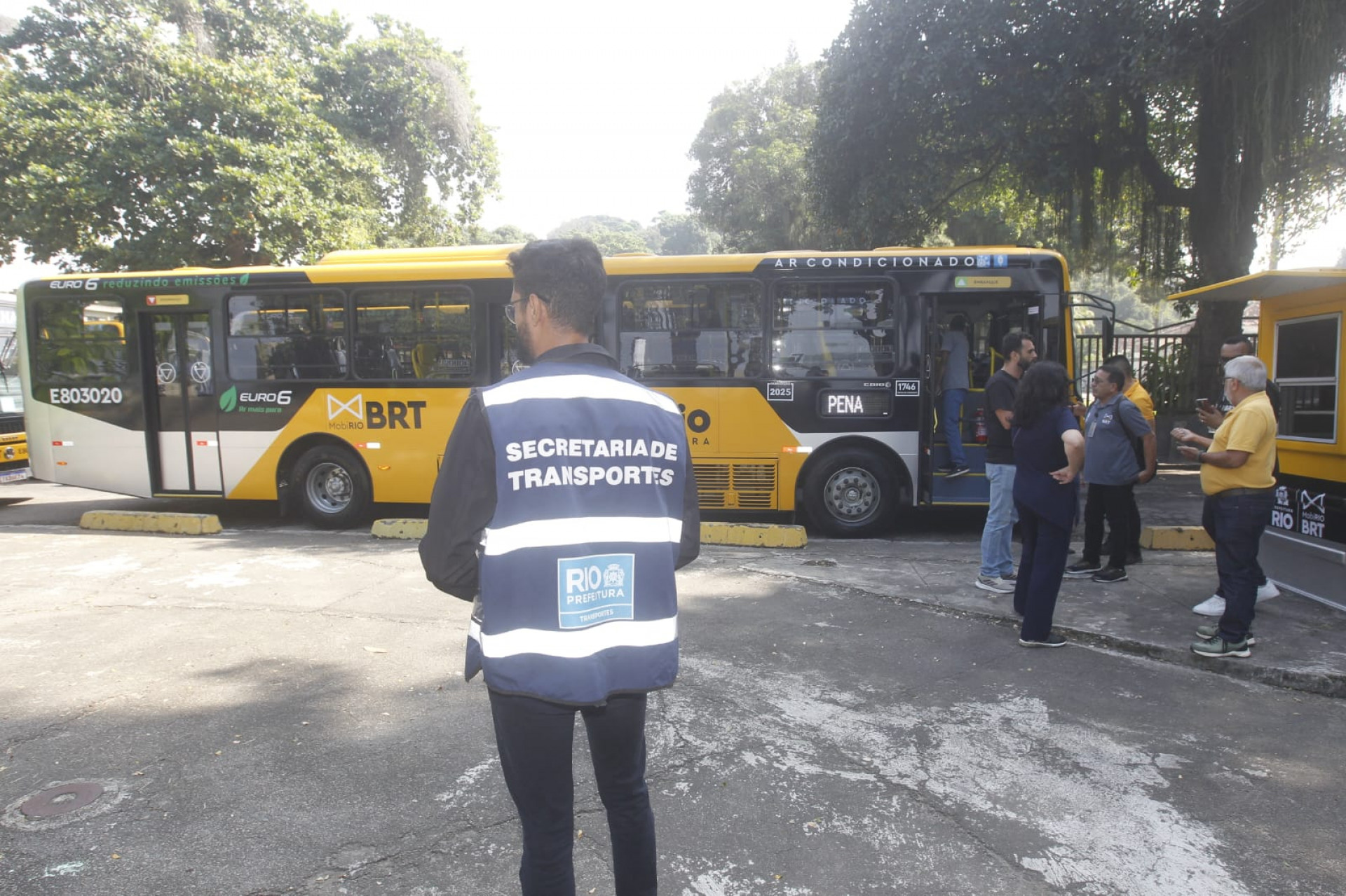 Membro da Secretaria Municipal de Transportes (SMTR) - Reginaldo Pimenta / Agência O DIA