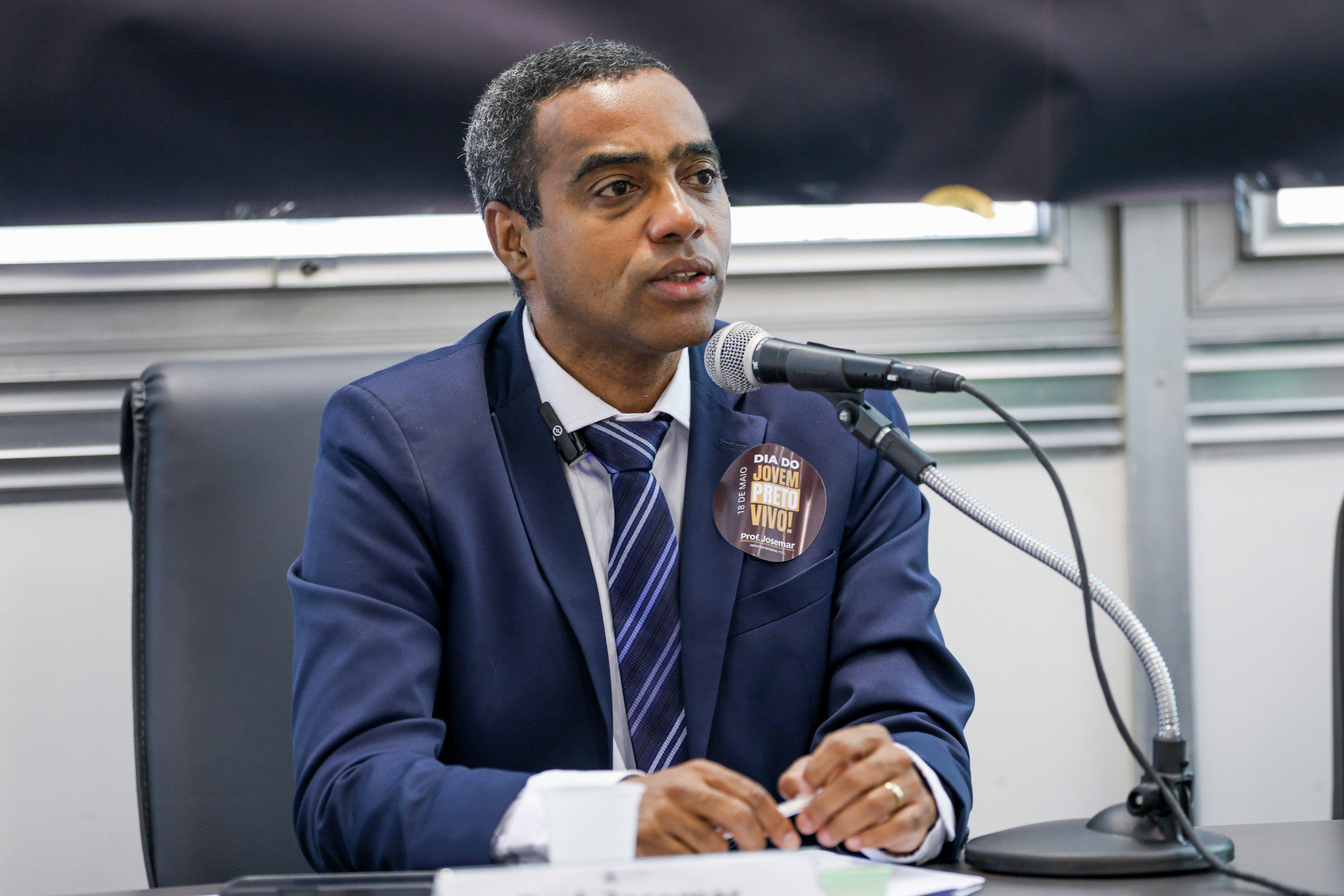 Deputado estadual Professor Josemar (PSOL) - Divulgação / Alerj / Erick Quintanilha