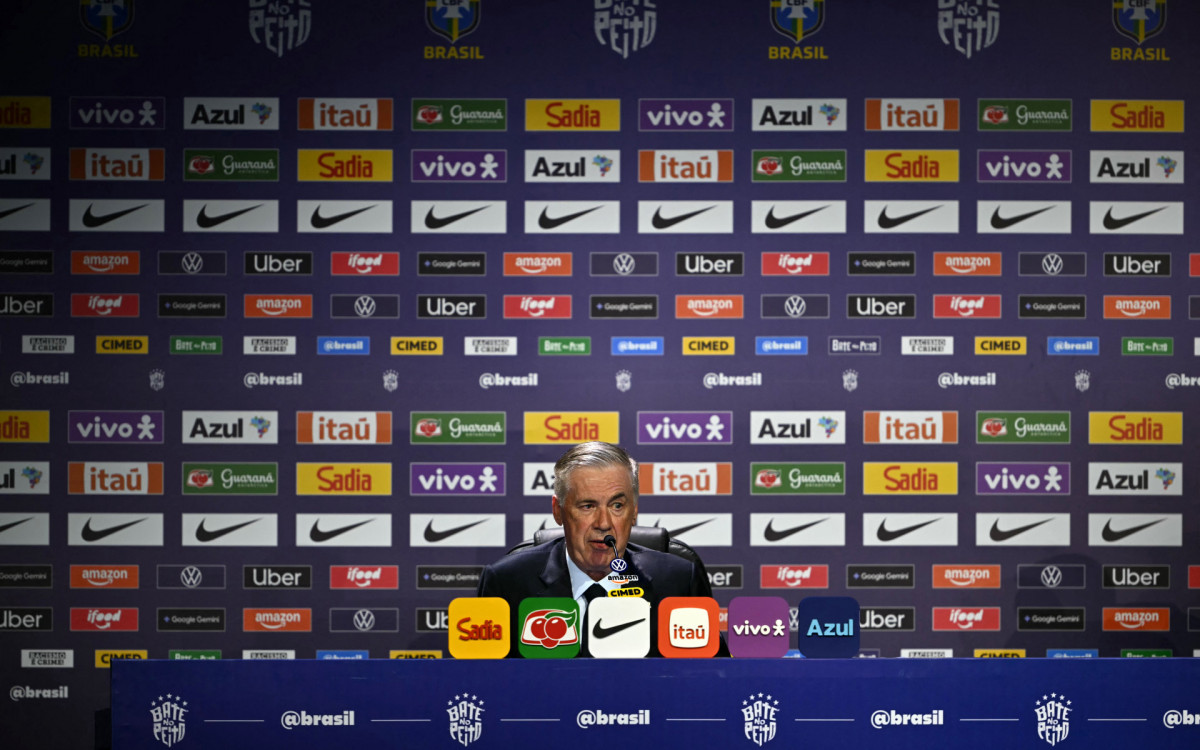 Carlo Ancelotti anunciou os 26 convocados para defender a seleção brasileira na Copa do Mudo