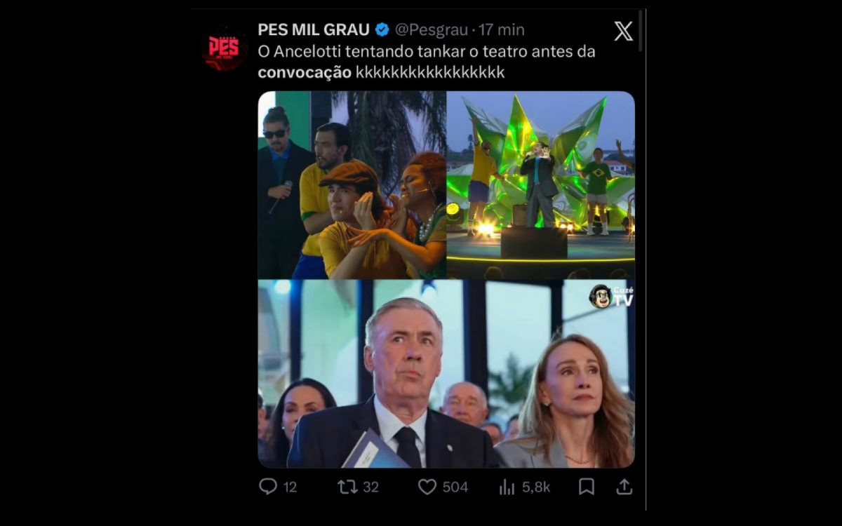 A cerimônia gerou repercussão nas redes sociais