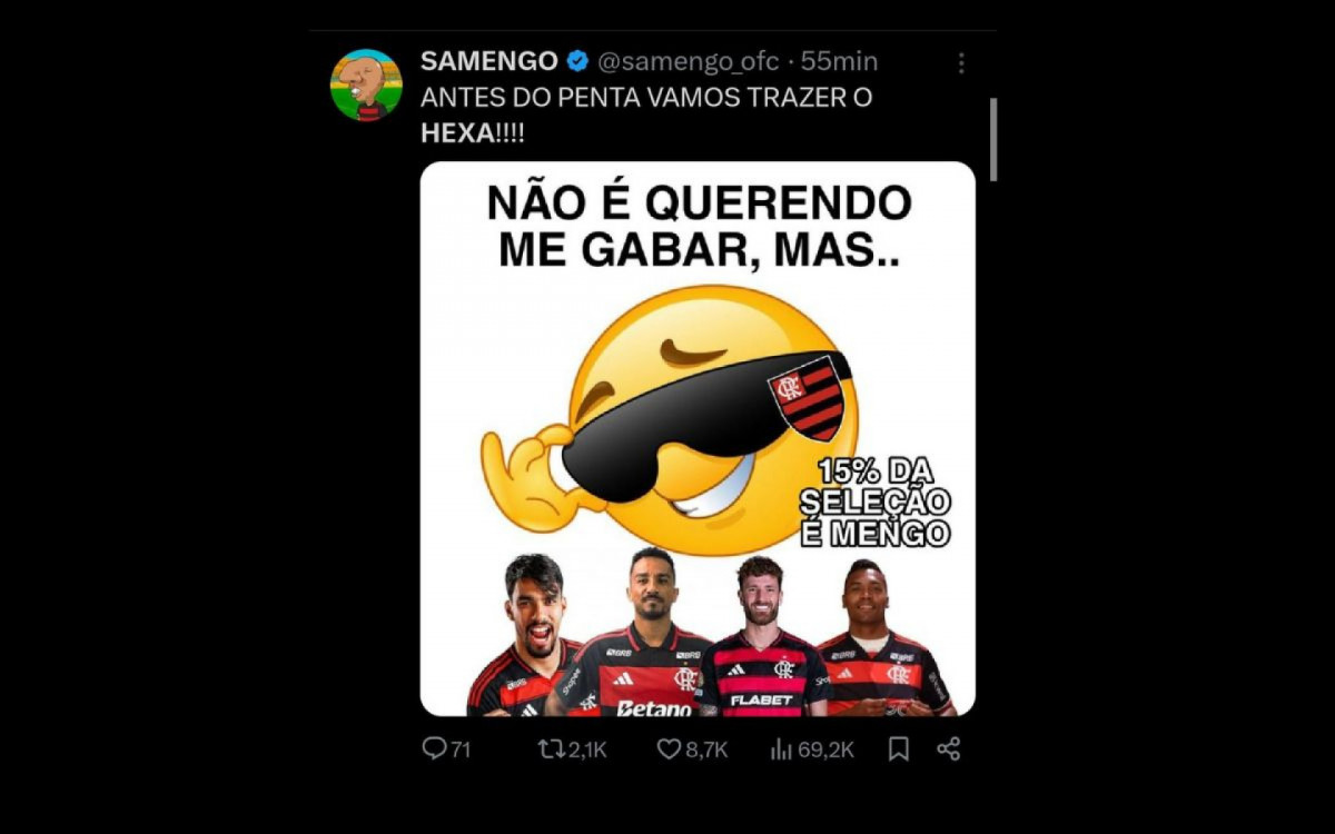 A convocação gerou repercussão nas redes sociais