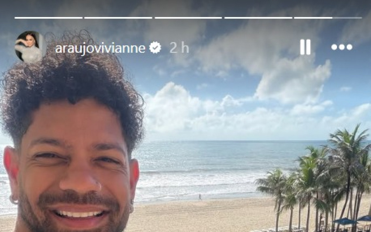 Vivianne Ara&uacute;jo e Guilherme Milit&atilde;o em Fortaleza
