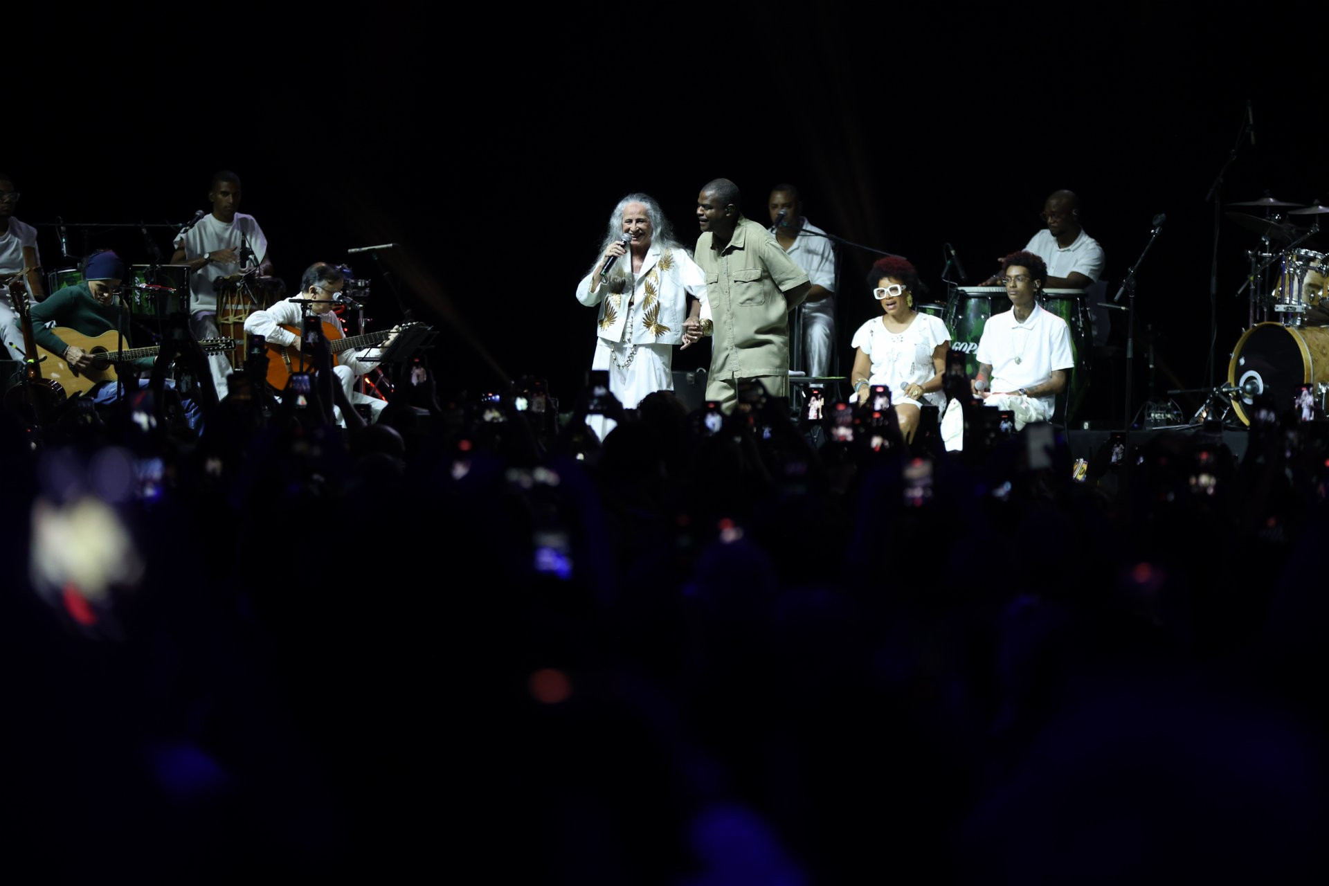 Maria Bethânia e Pretinho da Serrinha - Daniel Pinheiro / BrazilNews