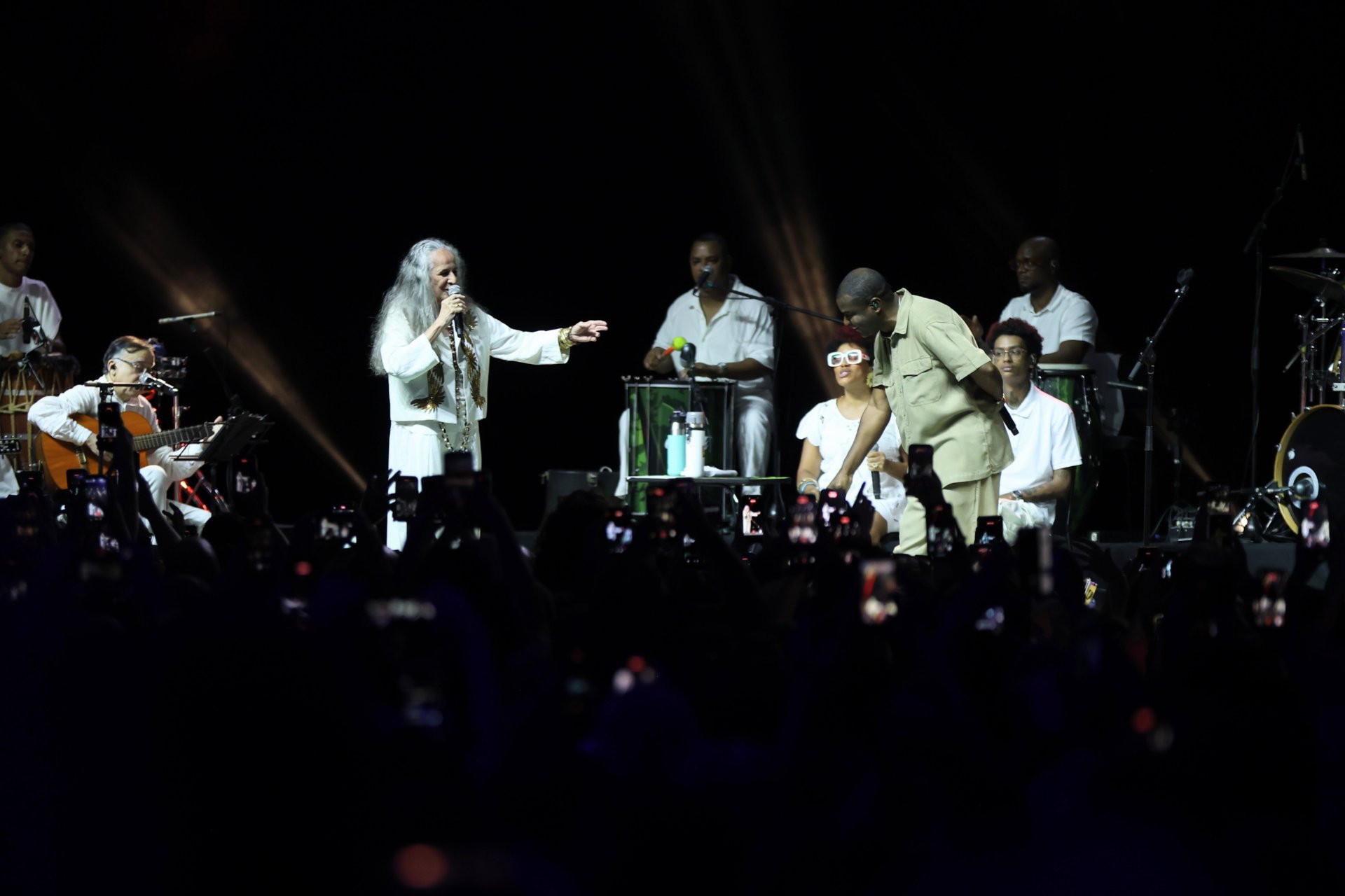 Maria Bethânia e Pretinho da Serrinha - Daniel Pinheiro / BrazilNews