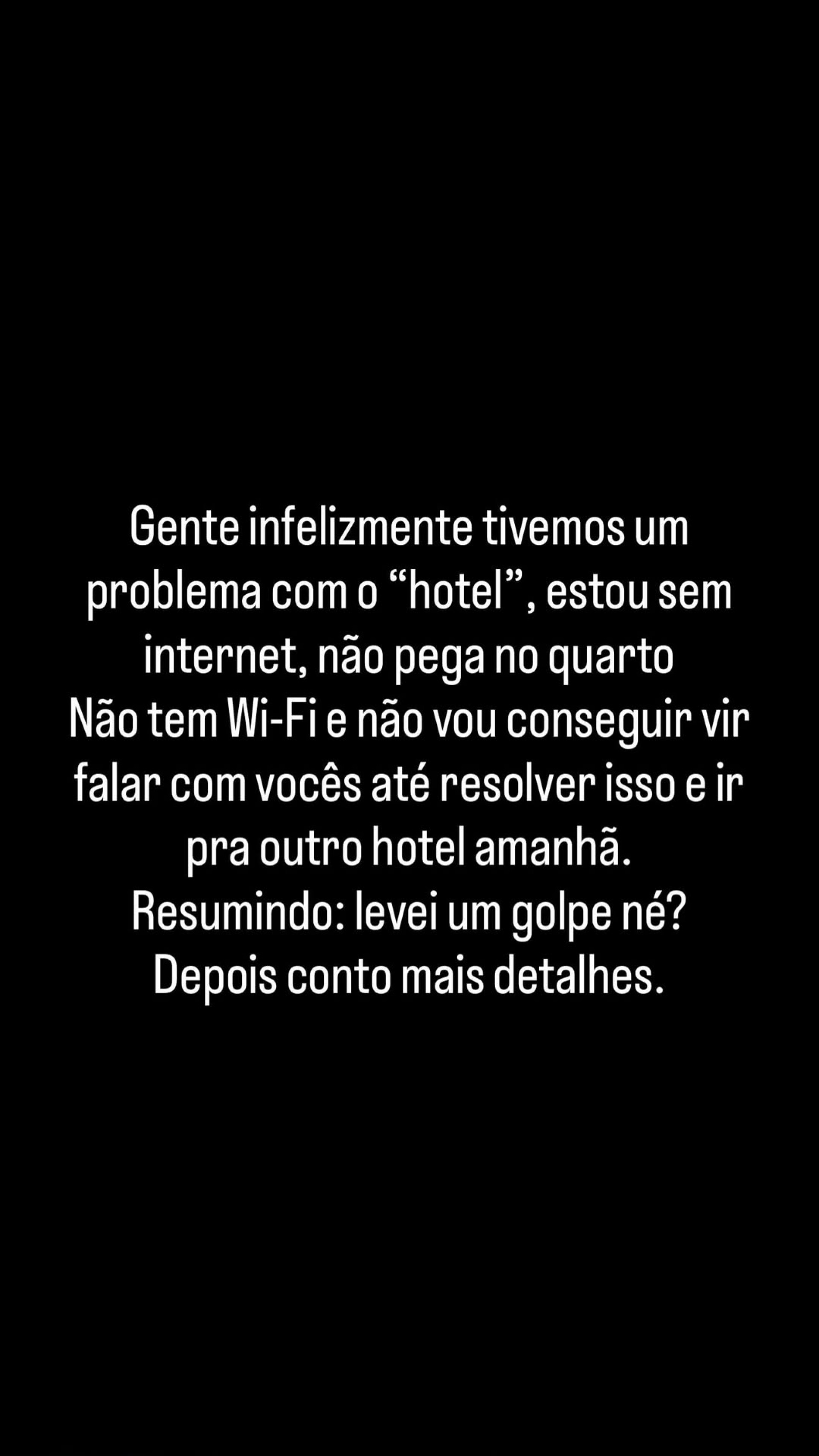 Lorena Maria teve problema com hospedagem em ida para Festival de Cannes - Reprodução/Instagram 