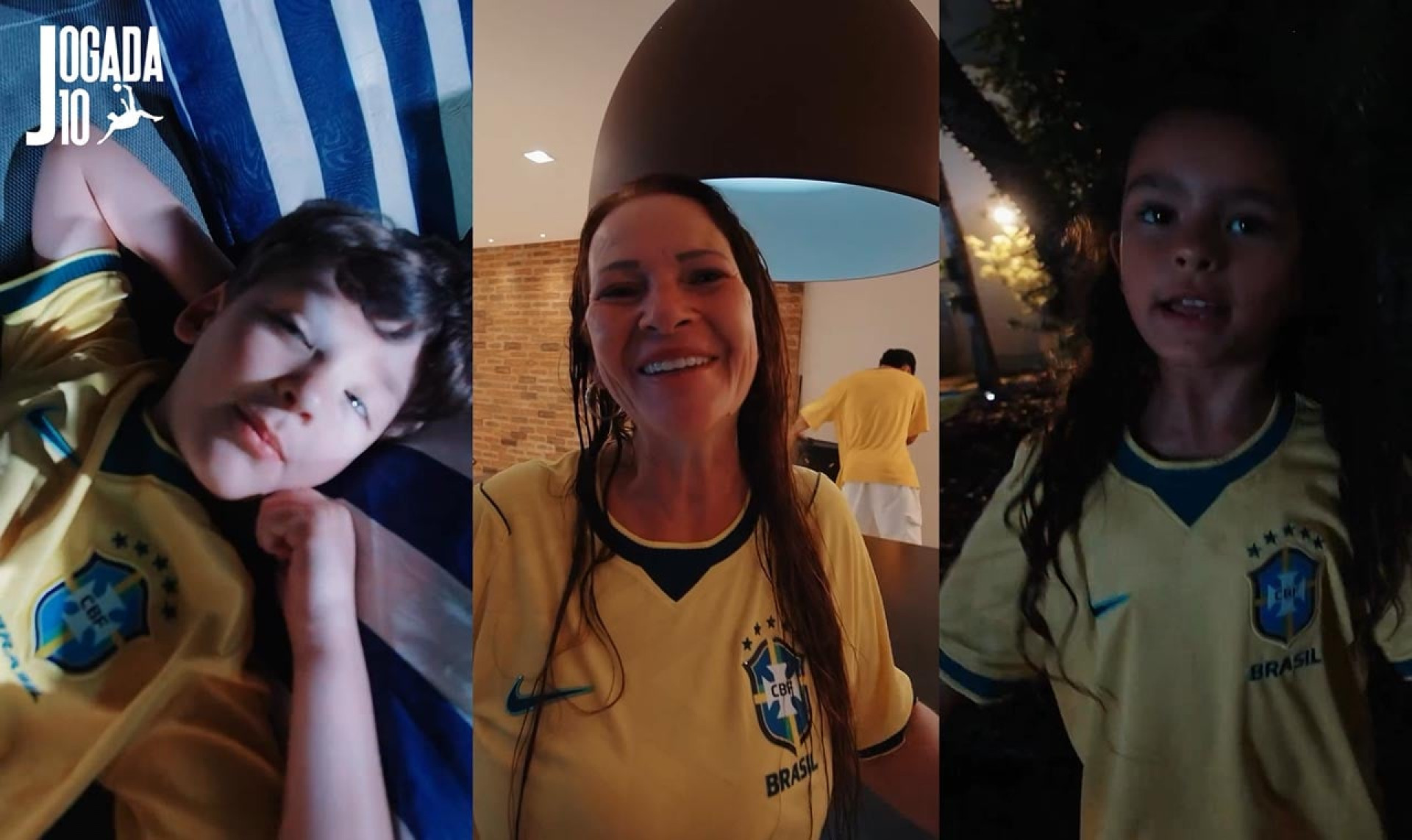L&eacute;o Pereira comemora convoca&ccedil;&atilde;o com fam&iacute;lia e pulo na piscina