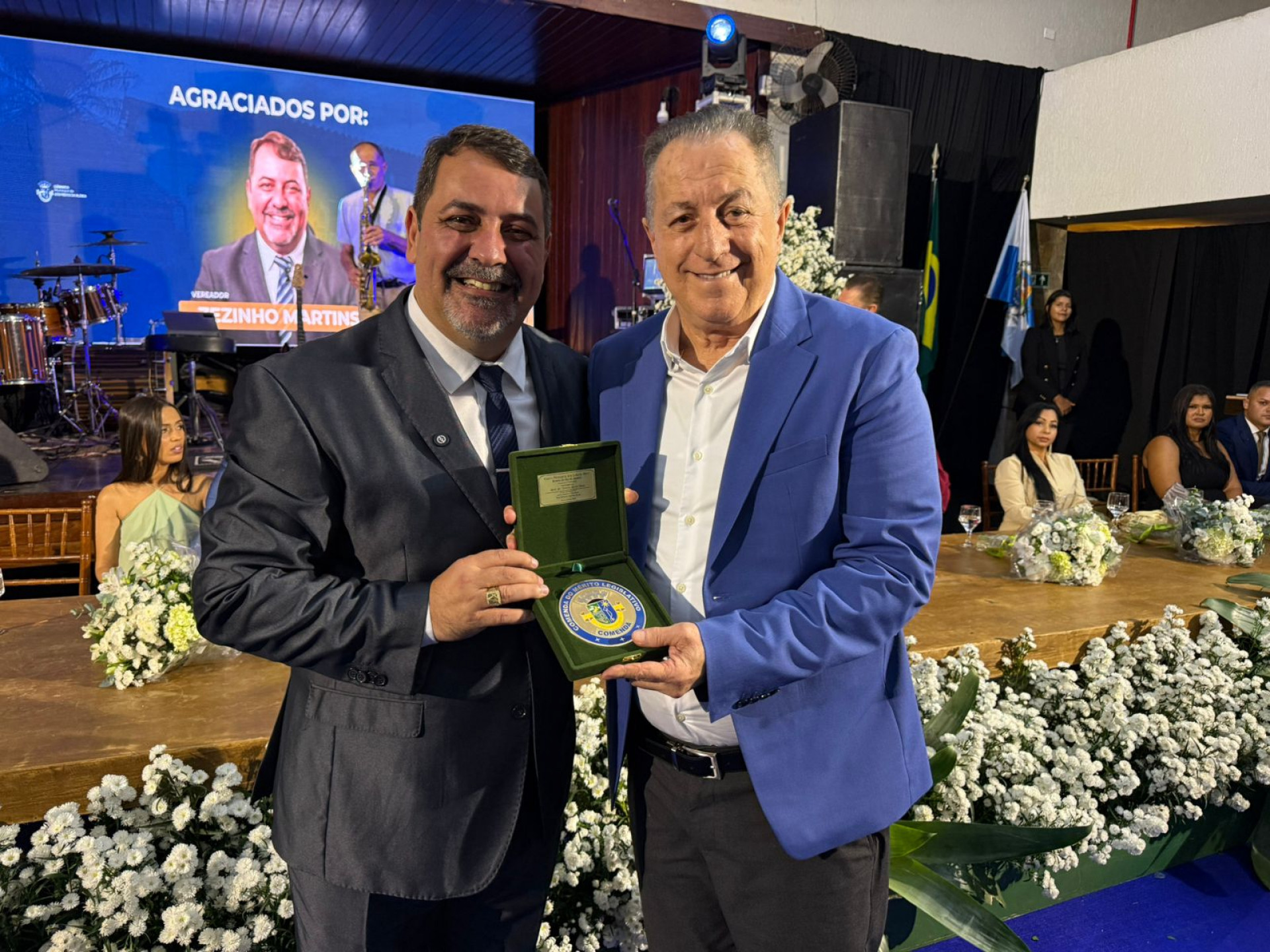 Câmara Municipal promoveu cerimônia marcada por homenagens e articulação política regional. - Reprodução/ Renata Cristiane