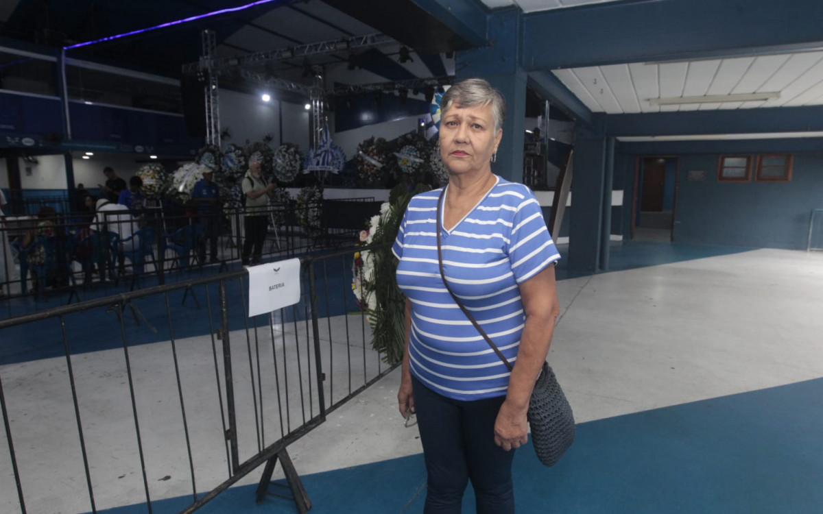 Sandra Cavalcante, integrante da Portela