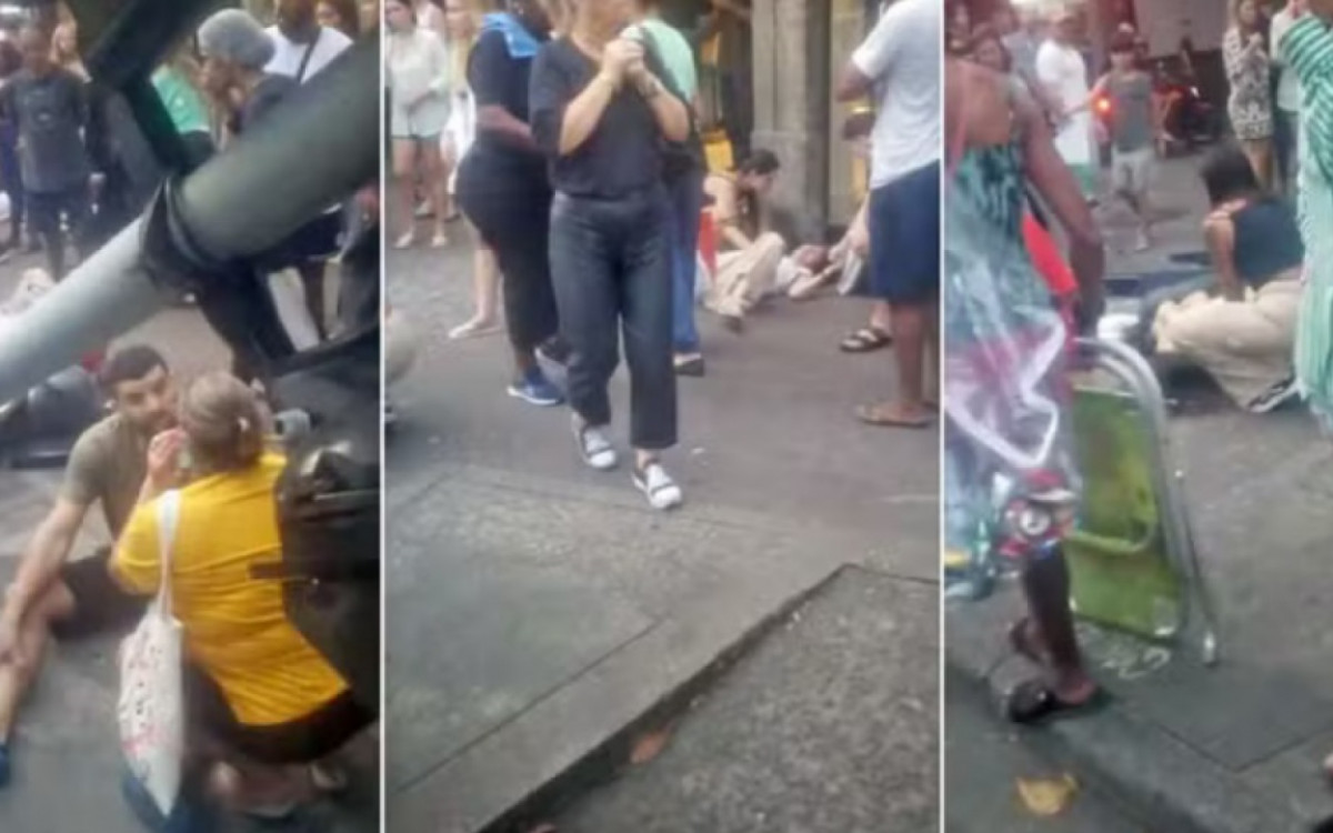 Atropelamento por van em Ipanema