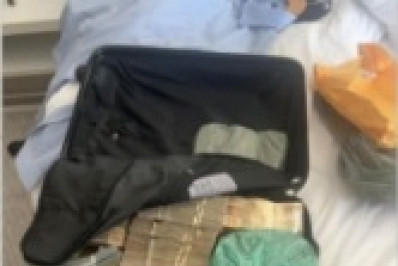 Mala com R$ 500 mil aparece em vídeo encontrado no celular de Thiago Rangel