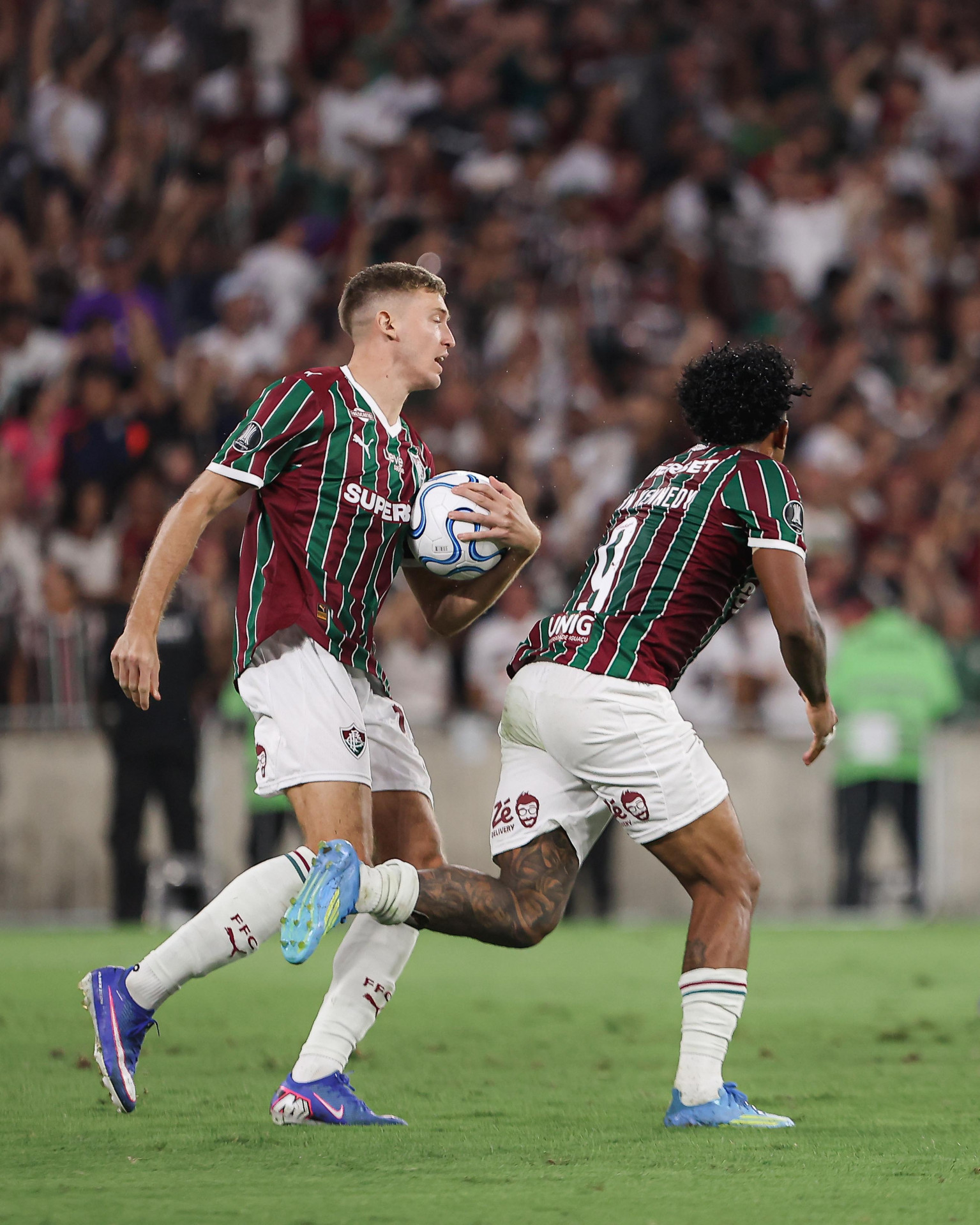 Rio de Janeiro, Brasil - 19/05/2026 - Estádio Maracanã.
Fluminense enfrenta o Bolívar esta noite no Maracanã pela 5ª rodada da fase de grupos da Conmebol Libertadores 2026. - Lucas Merçon/Fluminense