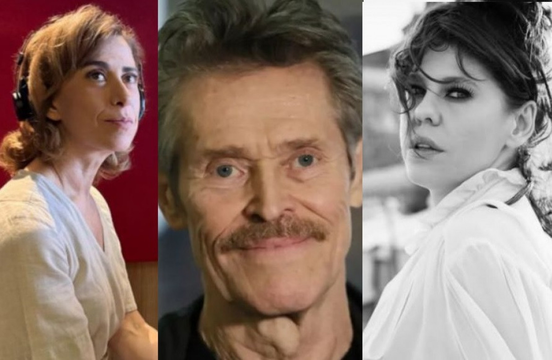 Fernanda Torres, Willem Dafoe e Bárbara Paz - Reprodução / Instagram